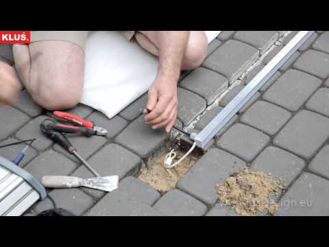 Встраиваемый алюминиевый профиль Klus HR-F-2000-Anod [26х26mm] Артикул: 39465