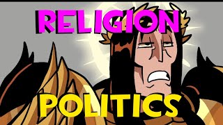 The Emperor of Mankind talks about religion and politics