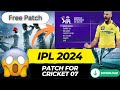 Ipl 2024 patch for ea sport cricket 07 free downloadgiveaways giveaway