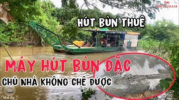 Bùn đặt sệt lắp ao vườn Sự cố người trông coi ống hút bùn bị rắn cắn | hút bùn ao