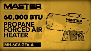 Master® | 60,000 BTU Propane Forced Air Heater