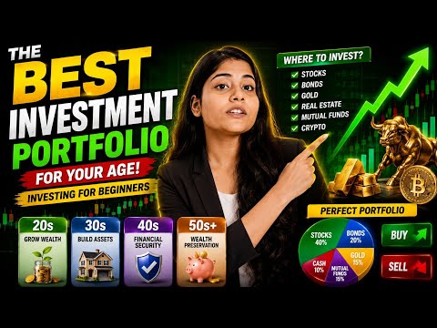 The BEST INVESTMENT portfolio for YOUR AGE? Investing for Beginners