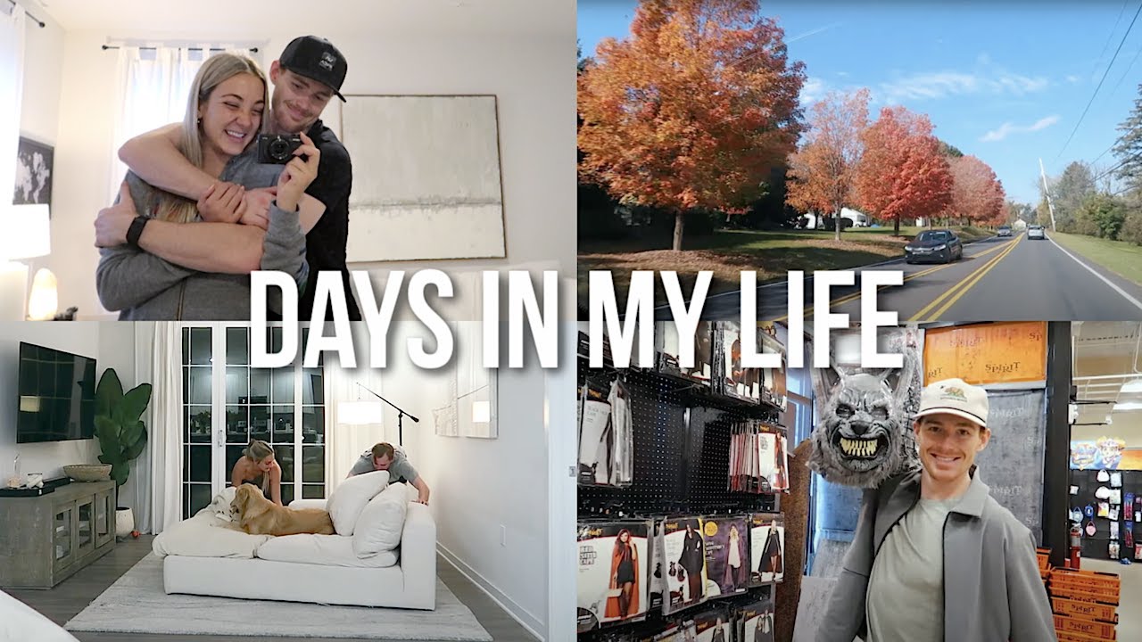 VLOG: apartment rearranging, costume shopping & Max’s first pedicure!
