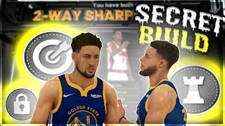 NBA 2K20 How To Make This Secret 2 Way Playmaking Sharpshooter | Klay Thompson Steph Curry Build!!!