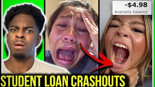 19 Minutes of Student Loan Debt MELTDOWNS & Financial Regrets Profile