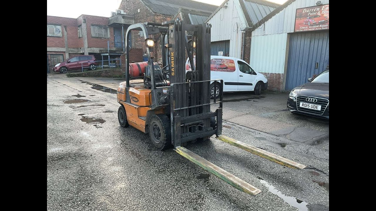 2012 Samuk R25L 2500kg Gas Counterbalance Forklift Truck 5811/10