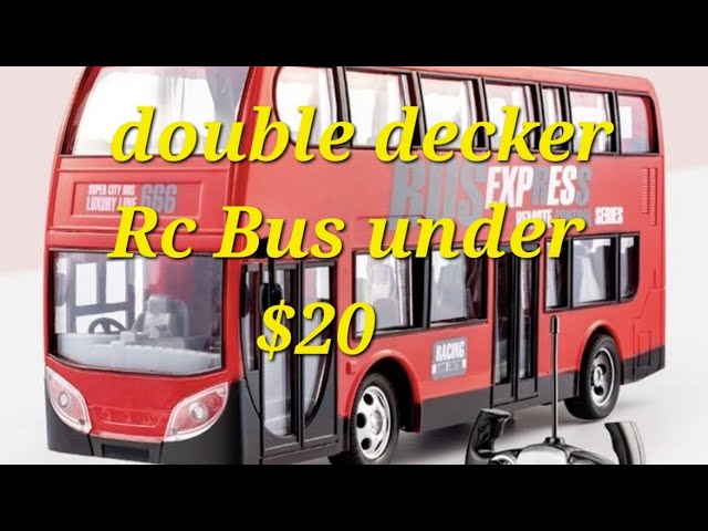 Double decker Bus Rc under $20 - YouTube