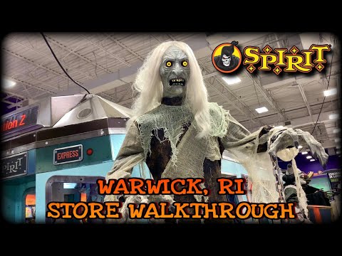 Spirit Halloween 2025 | Warwick, RI Store Walkthrough 