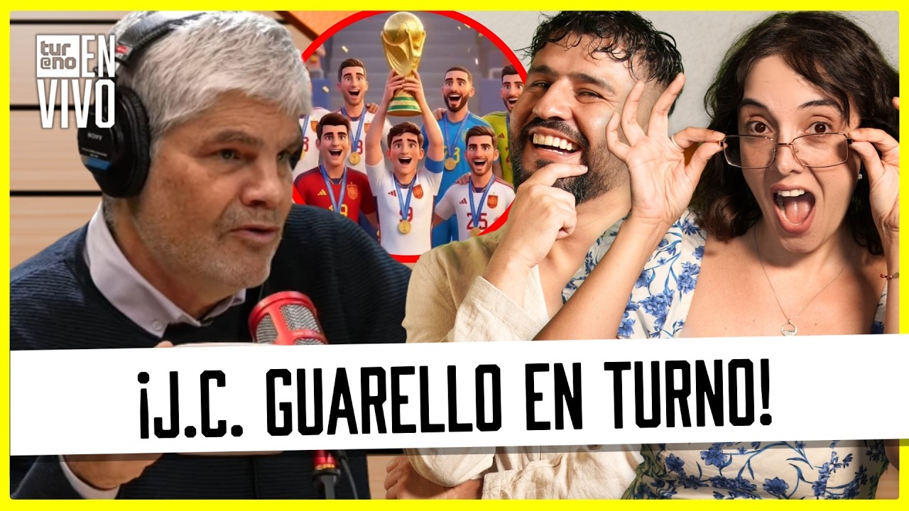 ¡J.C. GUARELLO por 1era vez en TURNO! ¿ARGENTINA fue un MAL PERDEDOR en el MUNDIAL? | #TurnoEnVivo