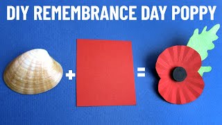 DIY Remembrance Day Poppy Brooch πΊππΊ | Paper Crafts | Paper Flower DIY Remembrance Day Poppy Brooch πΊππΊ | Paper Crafts | Paper Flower