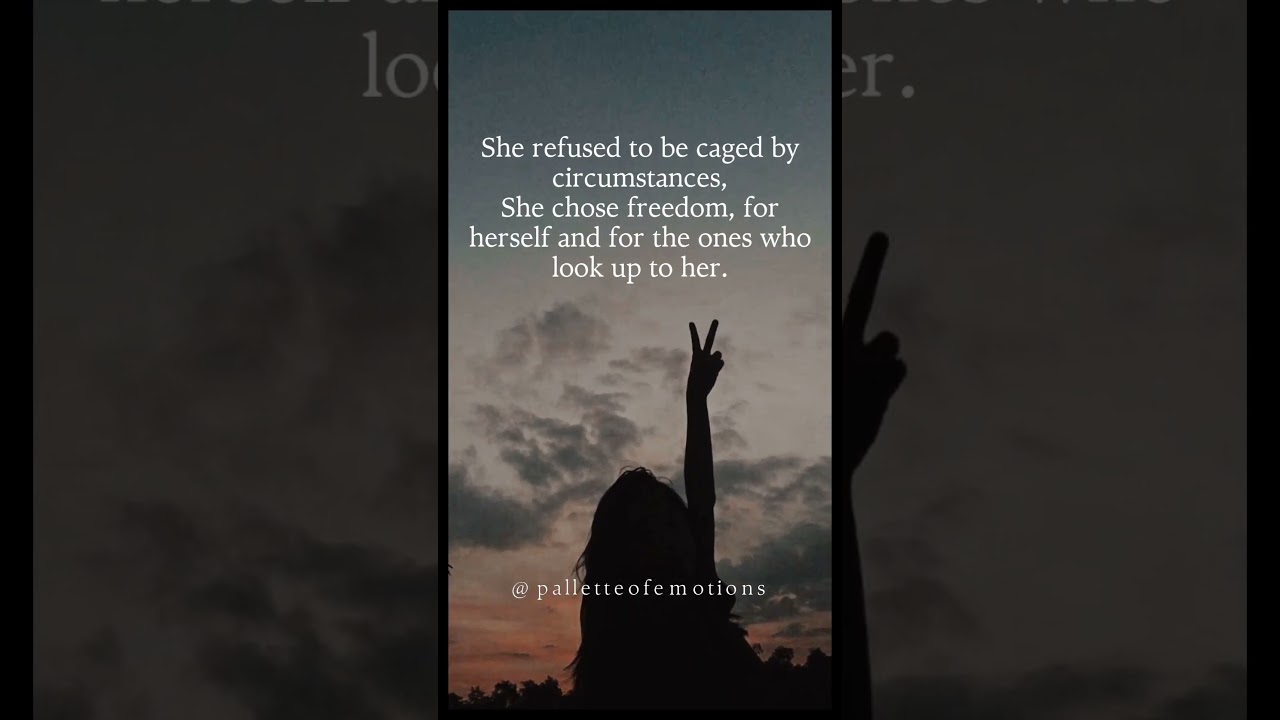 Choose freedom over fear, for yourself and your loved ones... 