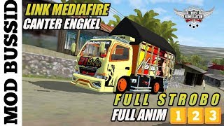 CANTER ENGKEL FULL STROBO MOD BUSSID TERBARU || LINK MEDIAFIRE