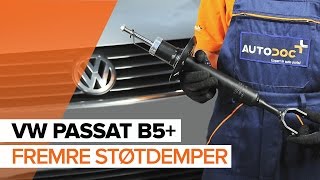 Hvordan bytte Støtdempere VW PASSAT Variant (3B6) - online gratis video