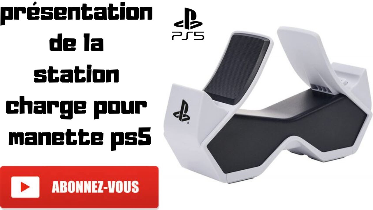 Station de recharge RGB pour PS Portal et manette PS5 - KONIX