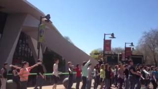 Glee Flashmob practice 2012