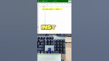 Type 100 Numbers in 1 Second? Use Excel’s SEQUENCE Formula #excel #numbers #series #tips
