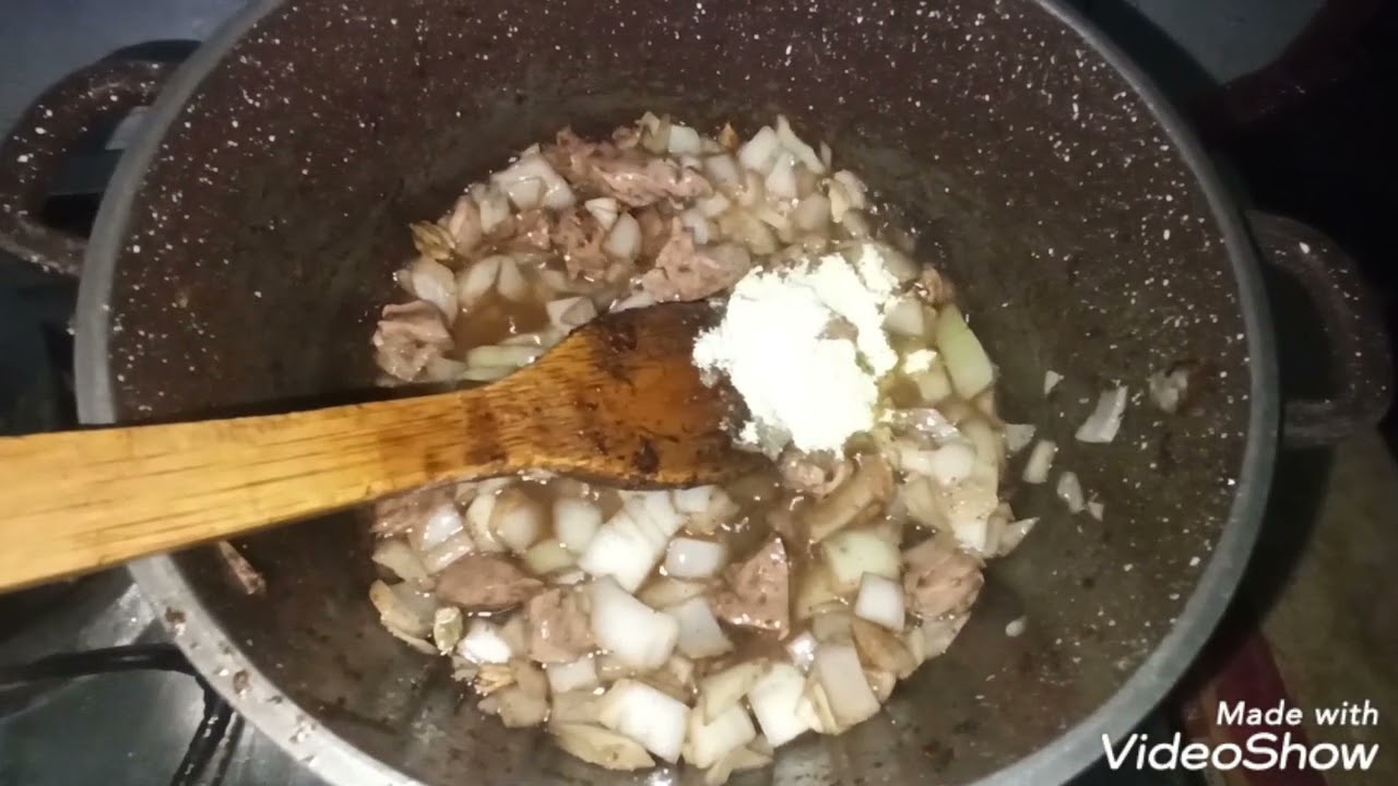 طريقة تحضير دجاج بالحراري محشي بالبصل وسماق سهل وسريع