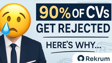 Why 90% of CVs Get Rejected (and How to Fix Yours in 15 Minutes)