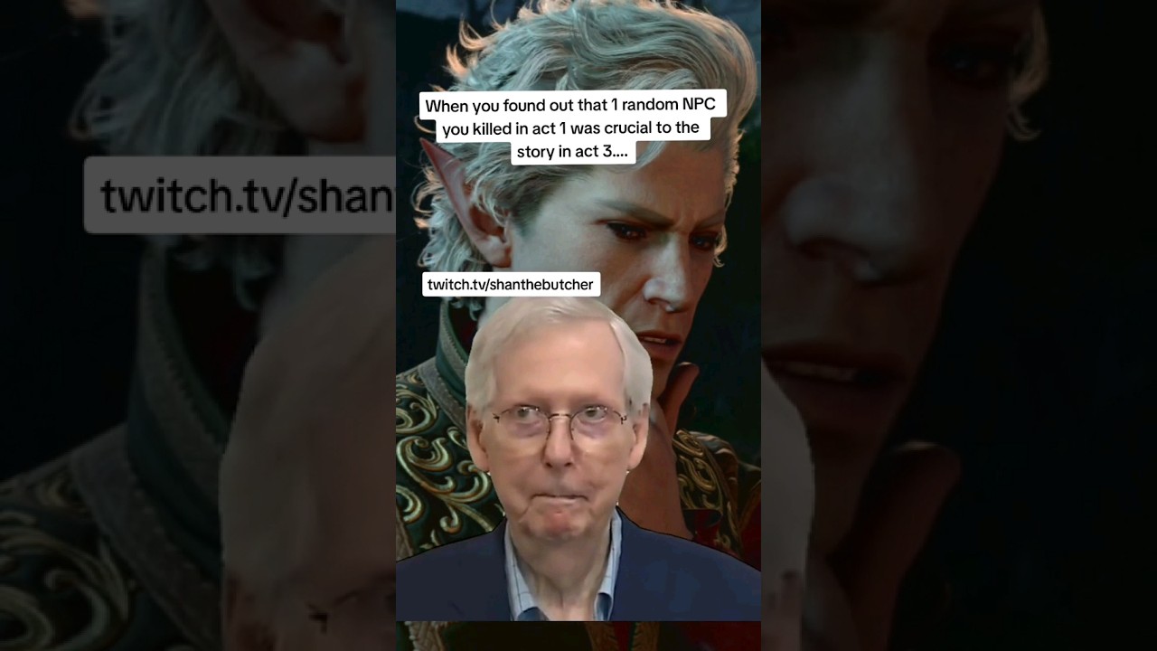 I mean... he didn't LOOK important... oops? 