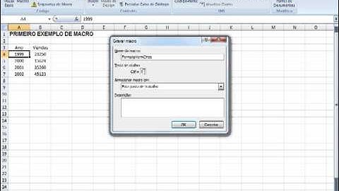 Macros e VBA no Excel 2007 - Básico + Intermediário - Aula 02: Criando Uma Macro