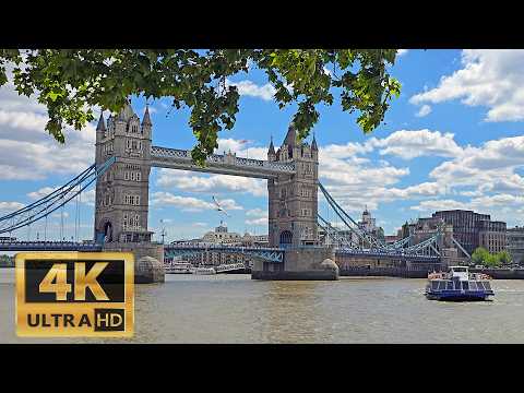 London Tower and Tower Bridge 伦敦塔和伦敦塔桥 20260512 4K UHD