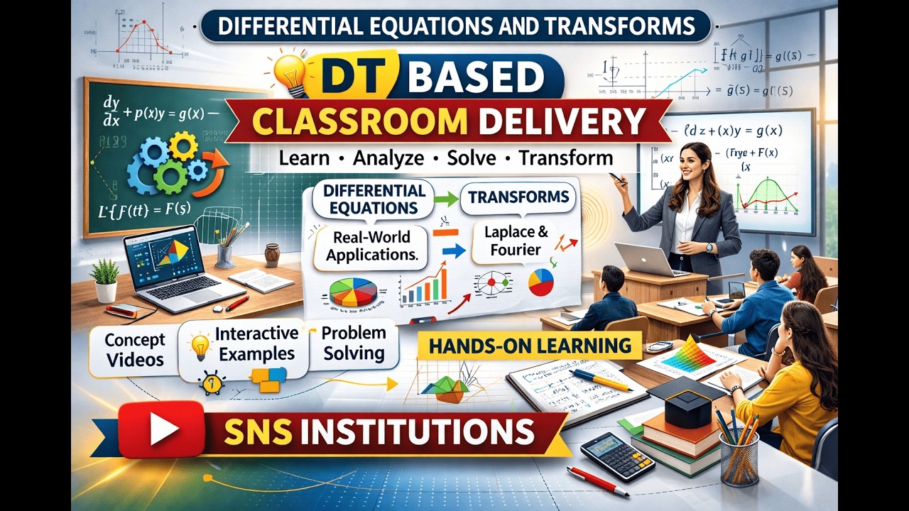 DT Based Class Room Delivery | Differential Equations and Transforms ...