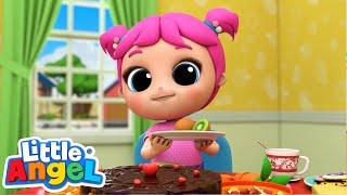 Trying New Baby Food (Cookies and Vegetables) | Little Angels Kids Cartoons\/Songs \& Nursery Rhymes