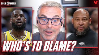 Who is to blame for Lakers firing Darvin Ham, LeBron’s next move | Colin Cowherd NBA