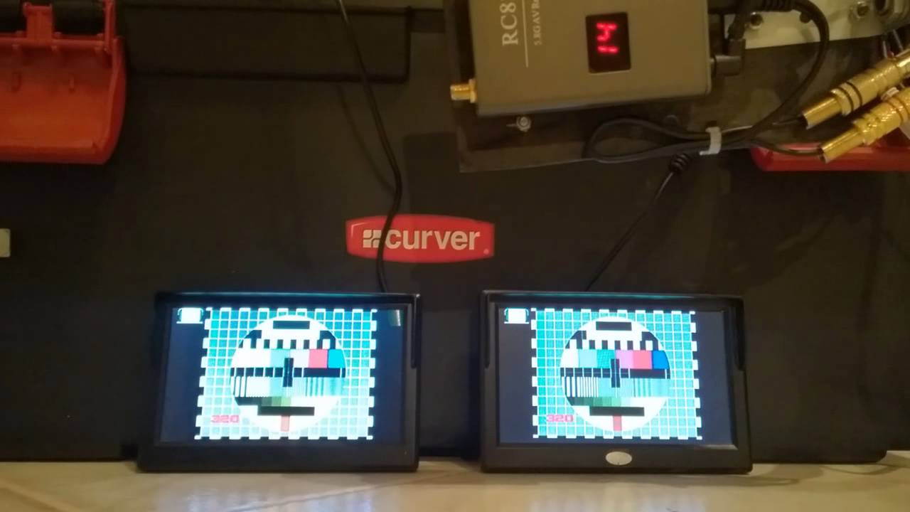 5" Lcd Monitor - Blank screen test - YouTube
