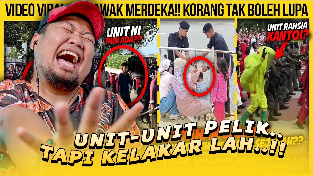 NGAKAK 😭 YANG KELAKAR HARI KEBANGSAAN MALAYSIA ❗️ MERDEKA CORE 2025 | REACTION