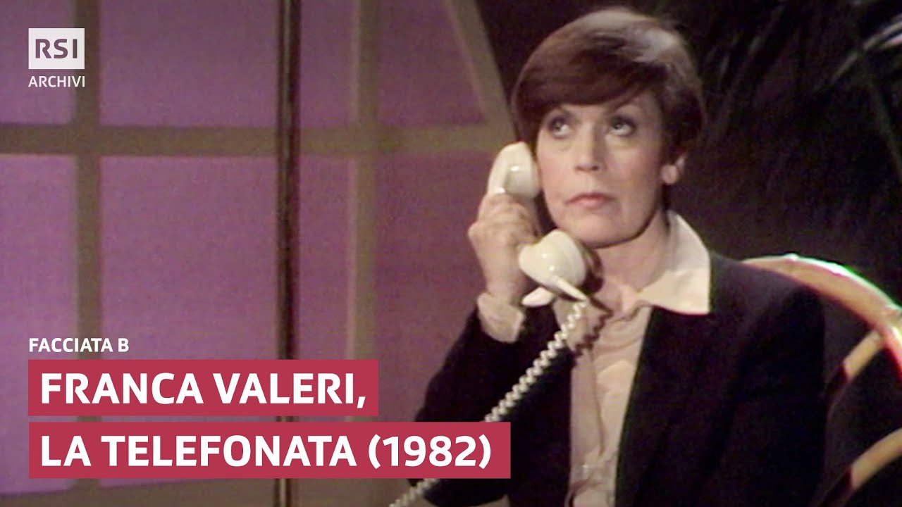 Franca Valeri, la telefonata (1982) | Facciata B | RSI ARCHIVI