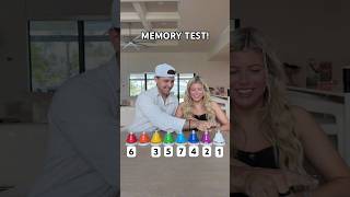 BELL MEMORY TEST! 🛎️👀 #shorts #challenge #couple