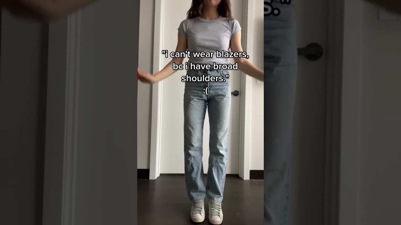 styling broad shoulders