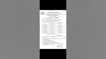 Munger University UG Part 3 ( 2019 - 22 ) Exam Routine जारी कर दिया गया हैं | #part3exam #part3