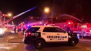 Commercial Building Fire On Springfield Avenue In Irvington