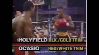 Evander Holyfield vs Ossie Ocasio (FULL FIGHT) | 15th August 1987 | Saintt - Tropez, France