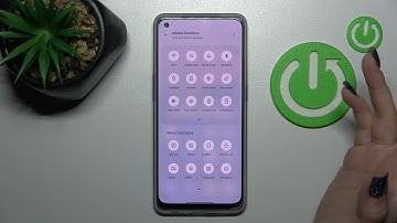 Oppo Reno 7 Lite - How To Edit Notification Panel Shortcuts