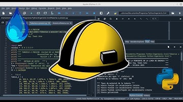 Python en Ingeniería Civil - Hidráulica - Tuberías a presión. Python  in Hydraulic Engineering