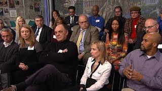 ⁣Focus group discusses racism in America, prejudice