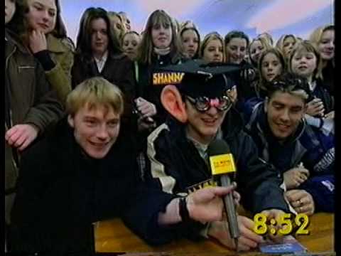 Boyzone - Shane Lynch, Mikey Graham and Ronan Keating on the Big Breakfast