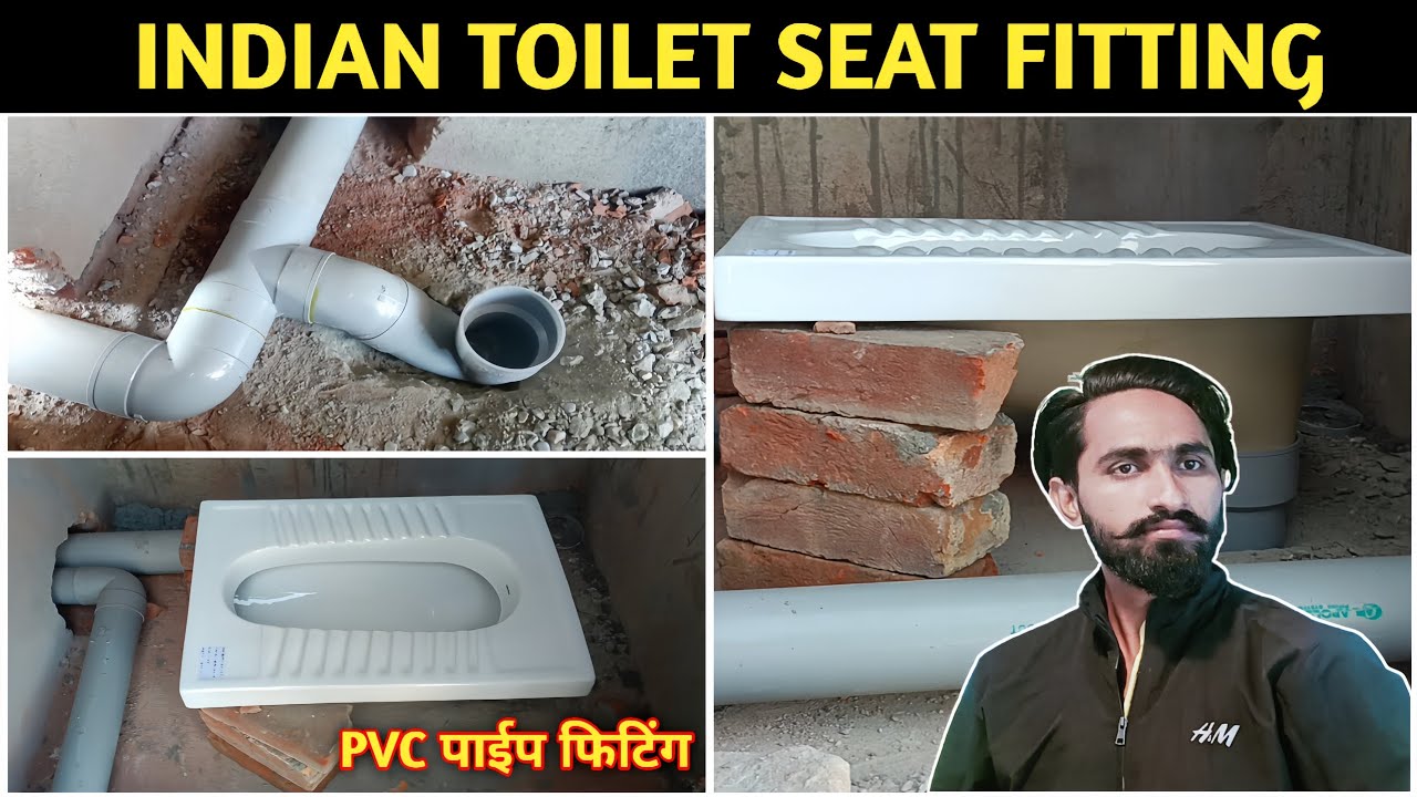 Indian toilet perfect installation with details | indian toilet seat fitting | p-trap kaise lagaye