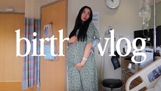 POSITIVE labor & delivery vlog | induced at 37 weeks | second baby