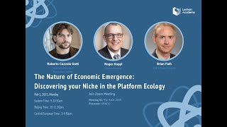 The Nature of Economic Emergence: Discovering your Niche in the Platform Ecology | Luohan Webinar