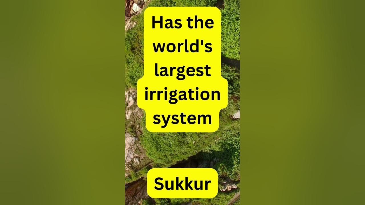 Has the world's largest irrigation system YouTube