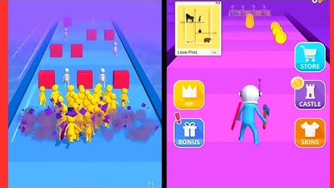 Join Clash 3D - gameplay walkthrough (Ios, Android) new update satisfying mobile Game Freeplay