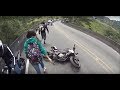 High Speed Crash while cornering at Hills | Pulsar 180  | Arunachal Pradesh