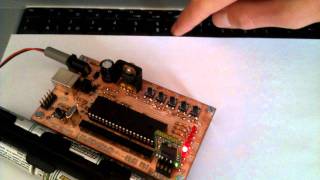 Bluetooth serial communication with PC and PIC18F4550