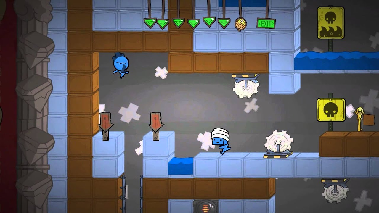 BattleBlock Theater [Coop] 9 "Тут просто думать надо" YouTube