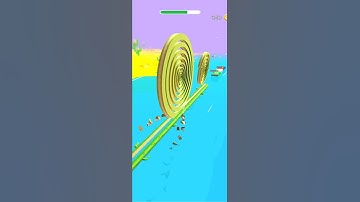 Spiral Roll - Gameplay(Android & iOS) Update New Level #short
