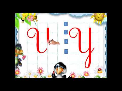 Video Luyện viết chữ Y hoa cỡ nhỏ 2,5 ly- tập viết 3 - youtube